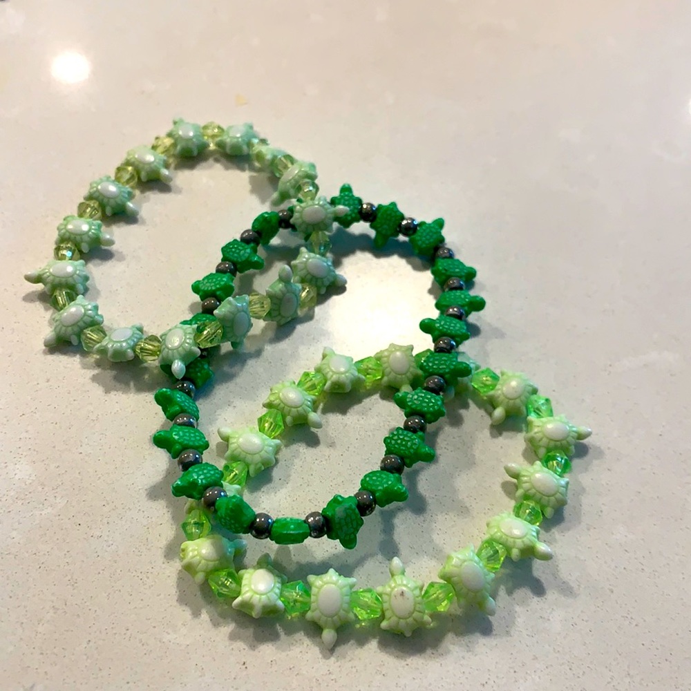 Turtle bracelet set